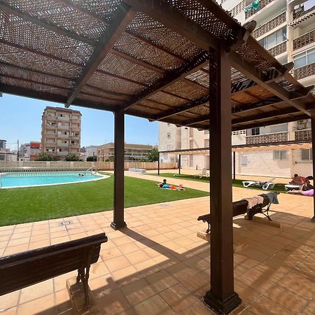 Apartamento 1ª Linea De Playa - Con Piscina Y Parking Playa de Gandia エクステリア 写真